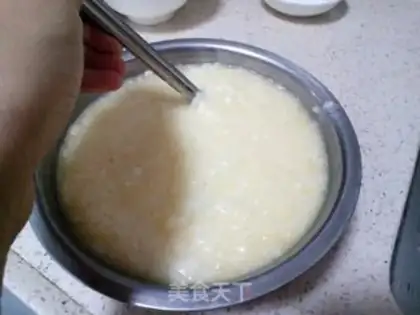 Make Egg porridge step 6