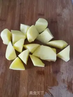 Make Potato chicken leg step 0