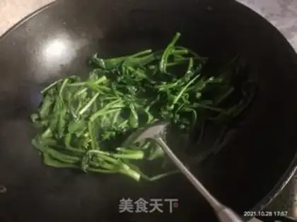 Make Clear the oil step 3