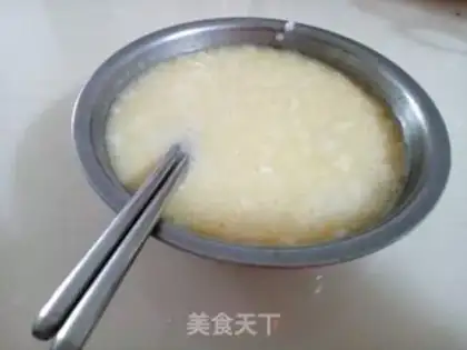 Make Egg porridge step 7