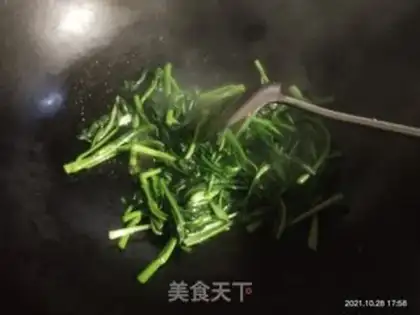 Make Clear the oil step 4