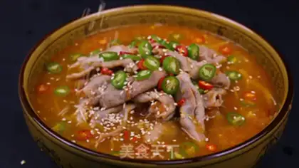 Make Sour soup, fat cow step 25