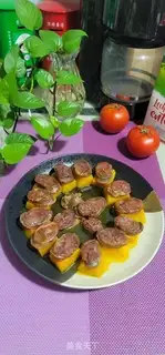 Make Spicy sausage steaming pumpkins step 5