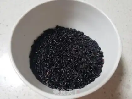 Make Milk, black rice step 0