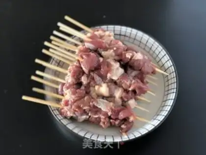 Make Home-based oil-free grilled string step 3
