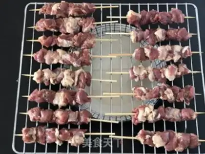 Make Home-based oil-free grilled string step 4