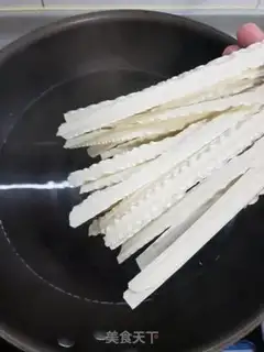 Make Spaghetti mushroom sauce step 7