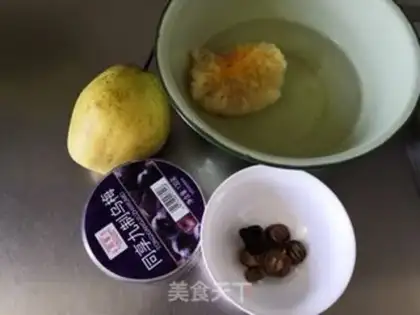 Make Silver pear soup step 0
