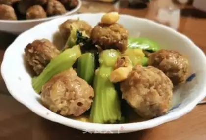 Make Meatballs, mustard step 10