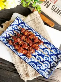 Make Home-based oil-free grilled string step 6
