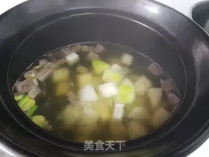 Make Beef radish step 4