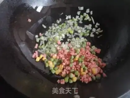 Make Shrimp rice step 1