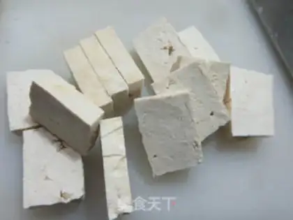 Make Shrimp cuisine for old tofu step 1