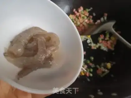 Make Shrimp rice step 2