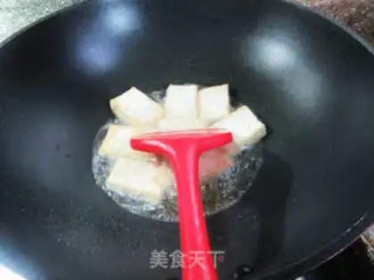 Make Shrimp cuisine for old tofu step 2
