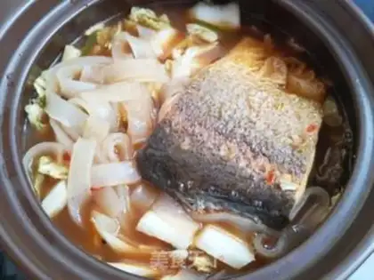 Make The cabbage and the fish step 9