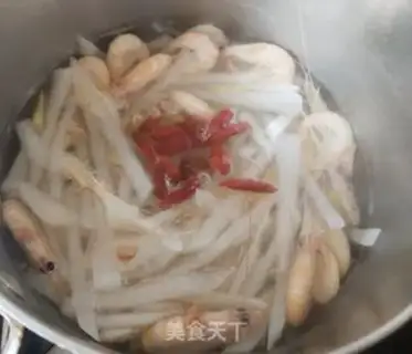 Make Water for radish shrimp step 7