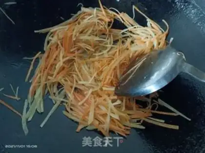 Make The carrot potato step 5