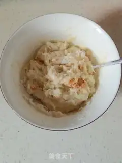 Make No sugar, no oil, no onion scone step 1