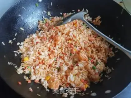 Make Shrimp rice step 6