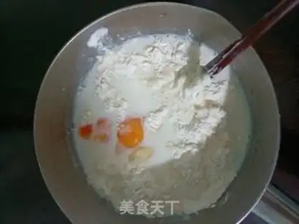 Make Simple fried bread step 1