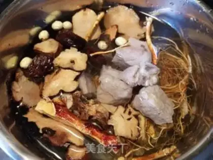 Make Five-finger peach steak soup step 5