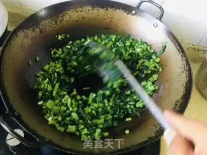 Make Garlic radish step 2