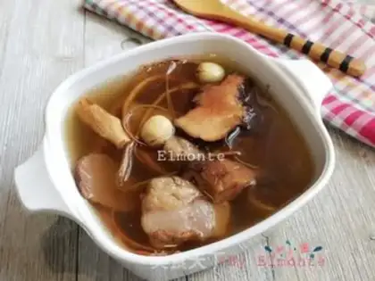 Make Five-finger peach steak soup step 7