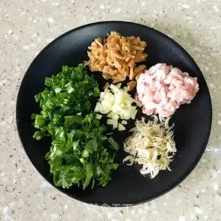 Make Powdered with meat step 1