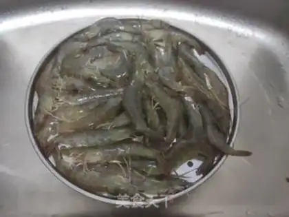 Make Red shrimp step 0