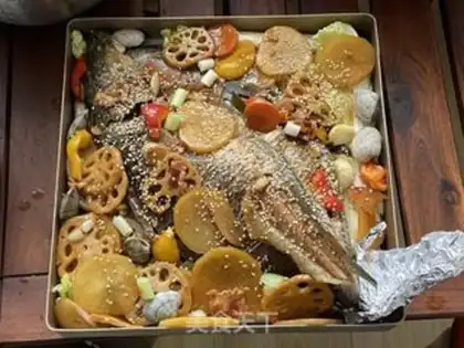 Make Homemade roasted fish step 8