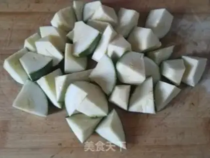 Make Roast melon step 1