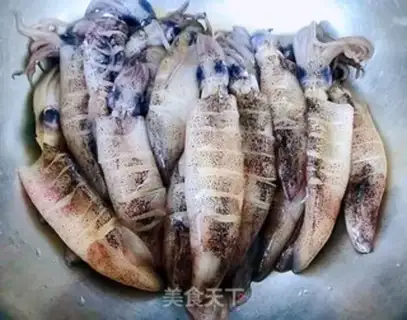 Make Burning little squid step 5