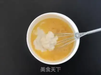 Make Yogurt pudding toast step 1