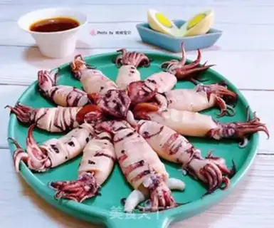 Make Burning little squid step 10