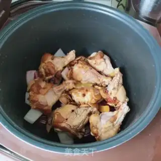 Make No water for chicken wings step 6