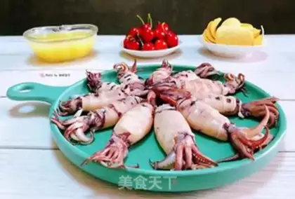 Make Burning little squid step 13