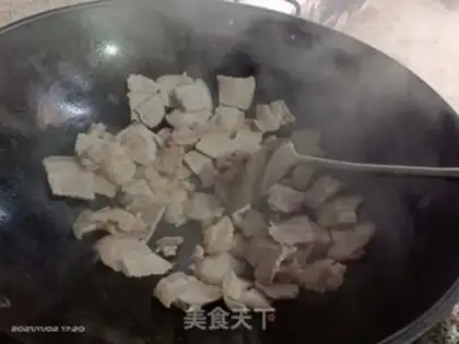 Make Pork celery step 1