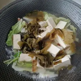 Make Tofu stew for shrimp step 7