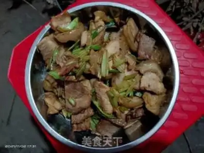 Make Pork celery step 5