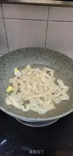 Make White burning goose intestines step 2