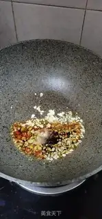 Make White burning goose intestines step 5