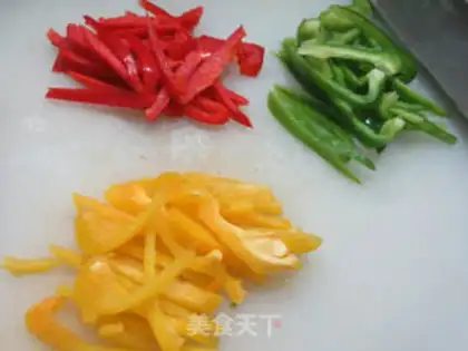 Make Spray pepper, soybean sprouts step 1