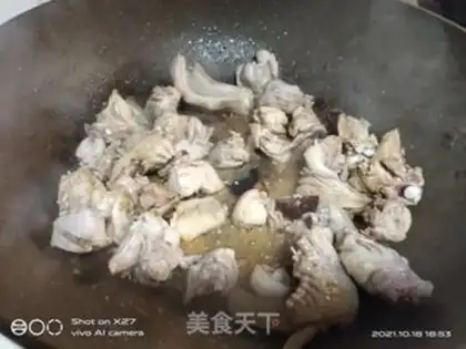 Make Carrot celery and chicken step 3