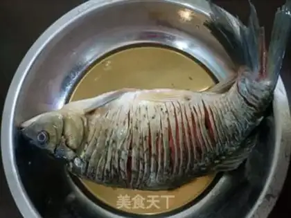 Make Red-burned mackerel step 0