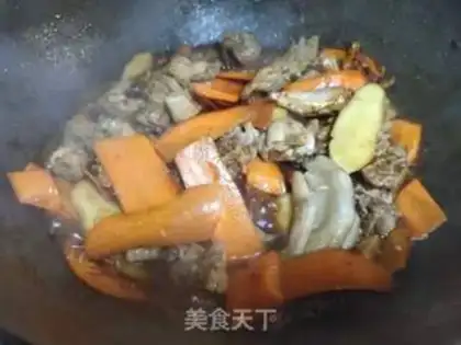 Make Carrot celery and chicken step 5