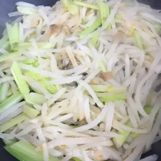 Make Shrimp, celery, radish step 8