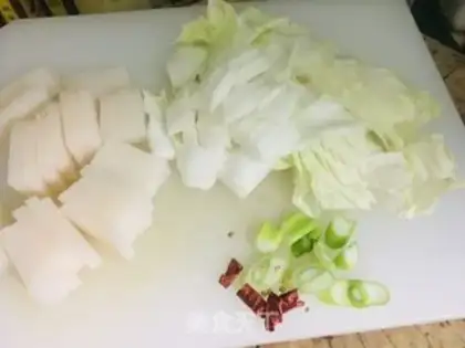 Make Potato pickles step 1
