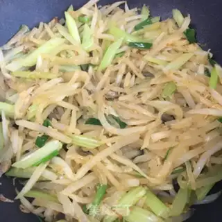 Make Shrimp, celery, radish step 10