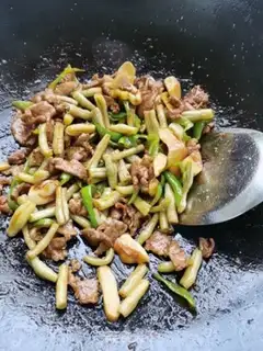 Make Sour bean chili step 8